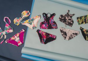 An array of bikinis